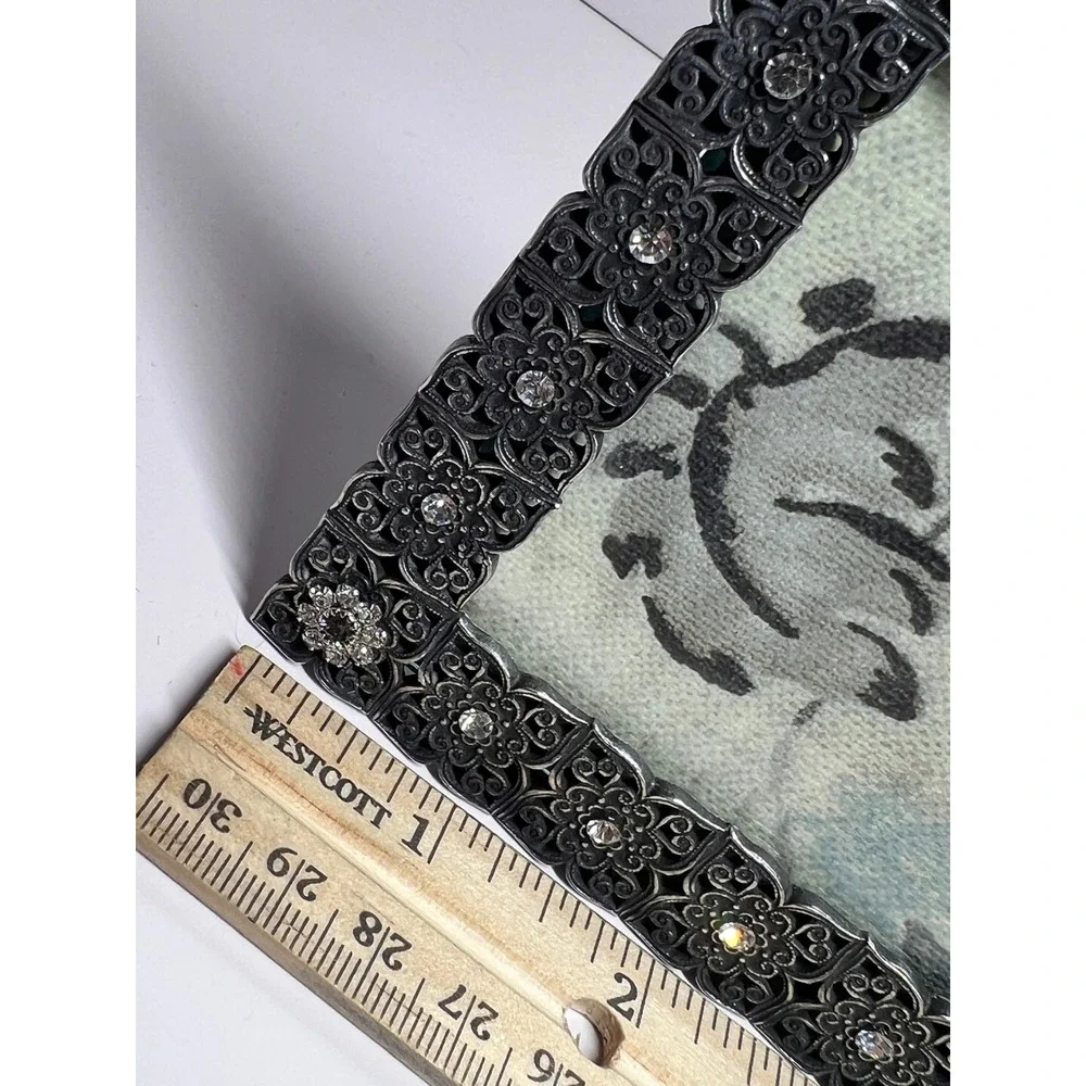 Anthropologie pewter tone